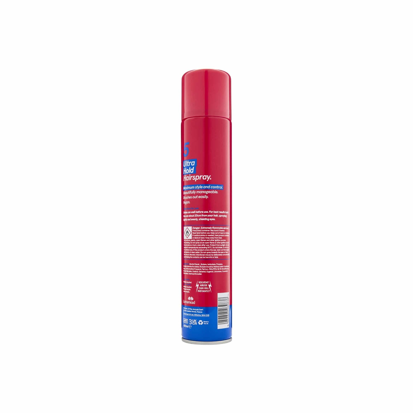 Bristows Ultra Hold Hairspray 400ml