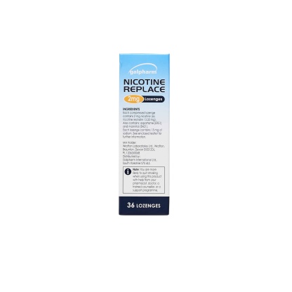 Galpharm Nicotine Replace 2mg Lozenges Peppermint 36's