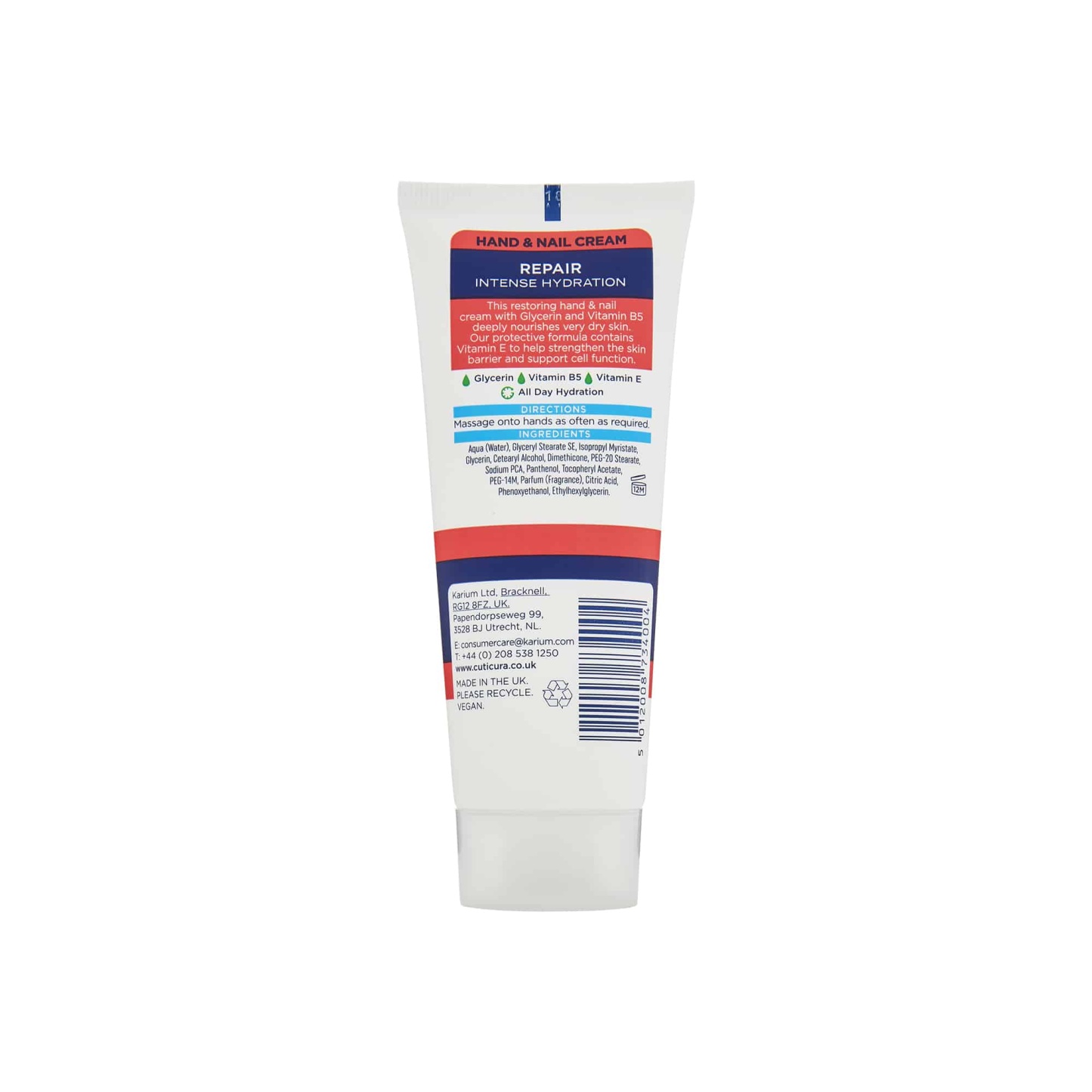 Cuticura Hand & Nail Cream Repair 75ml