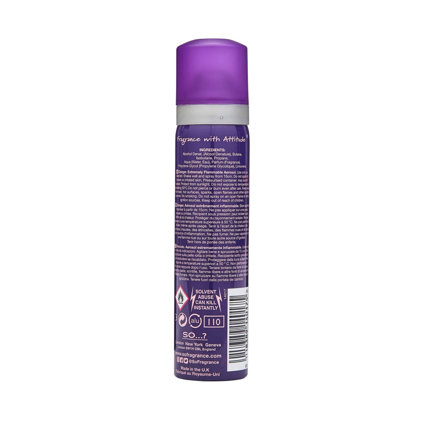So…? Sinful Body Spray 75ml