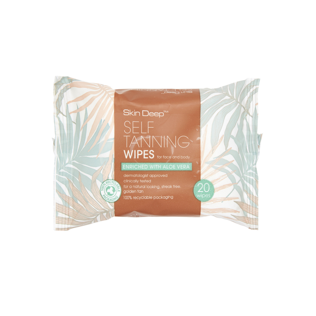 Skin Deep Self Tanning Wipes 20's