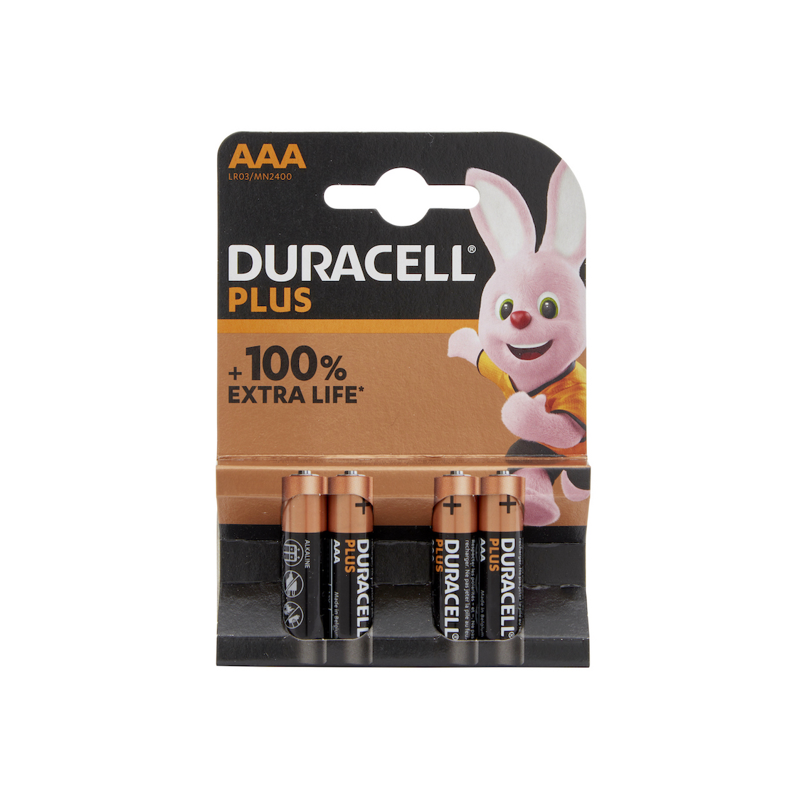 Duracell Batteries AAA x 4