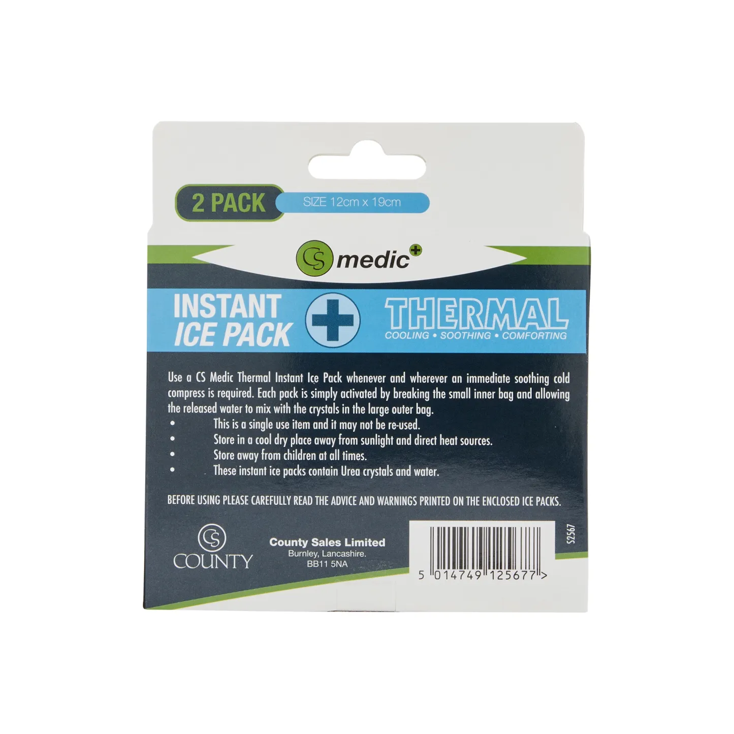 Instant Ice Pack Thermal Cooling, Soothing and Comforting