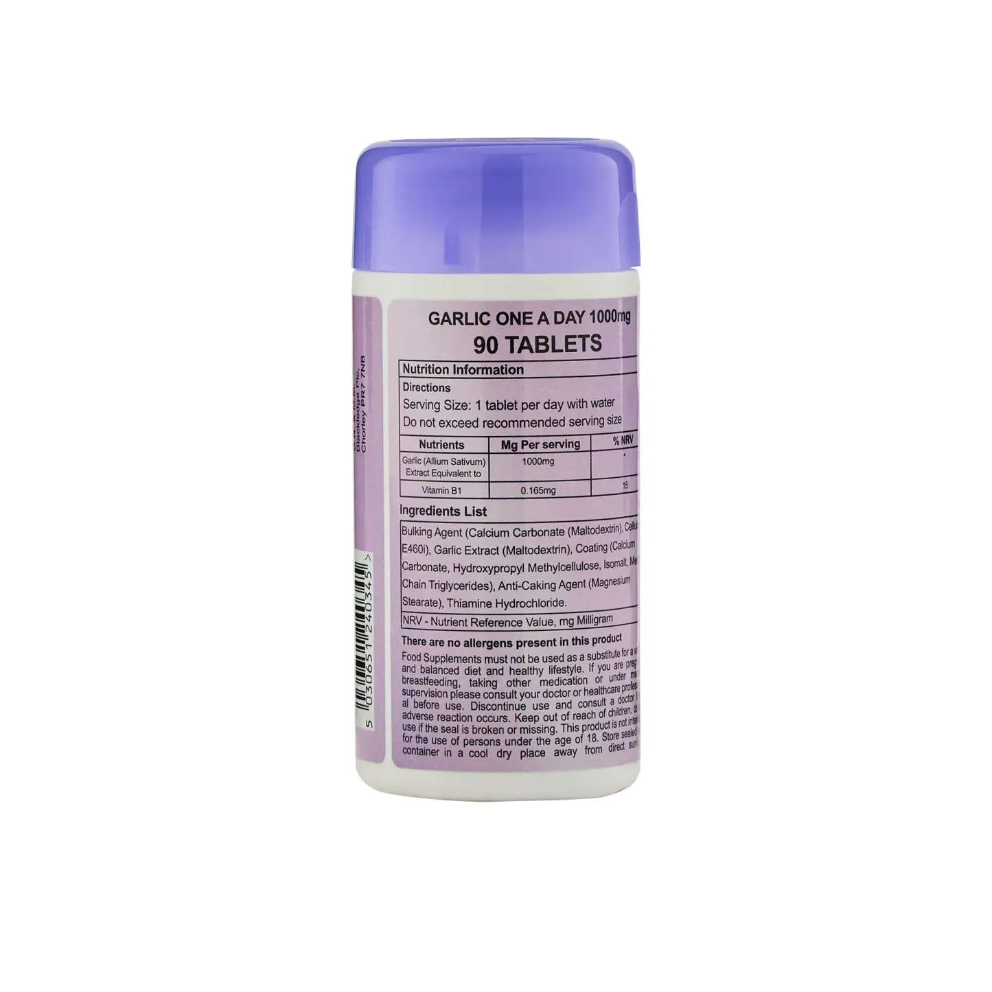 Bodycare Odourless Garlic Tablets 90's