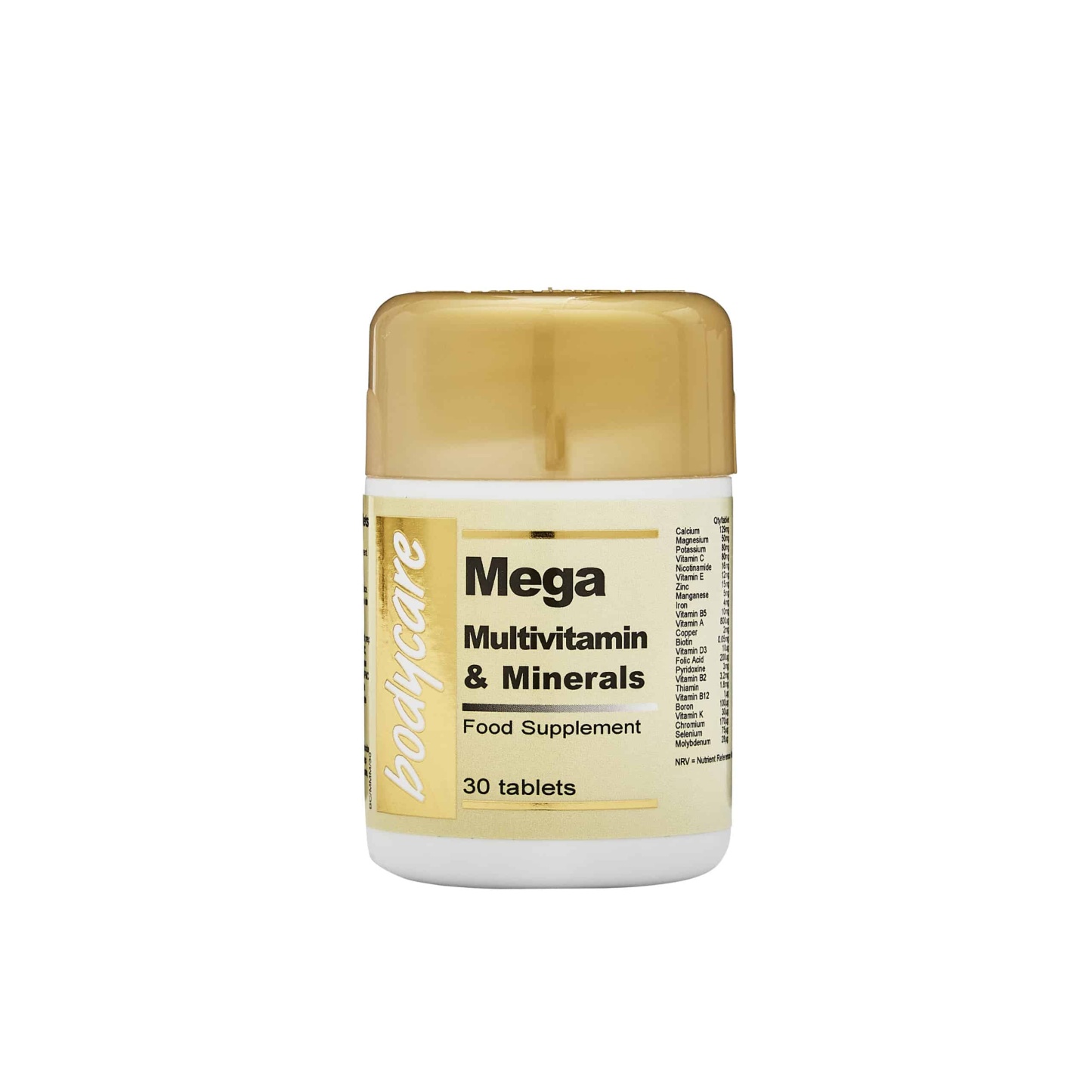 Bodycare Mega Multivitamins & Minerals Tablets 30's
