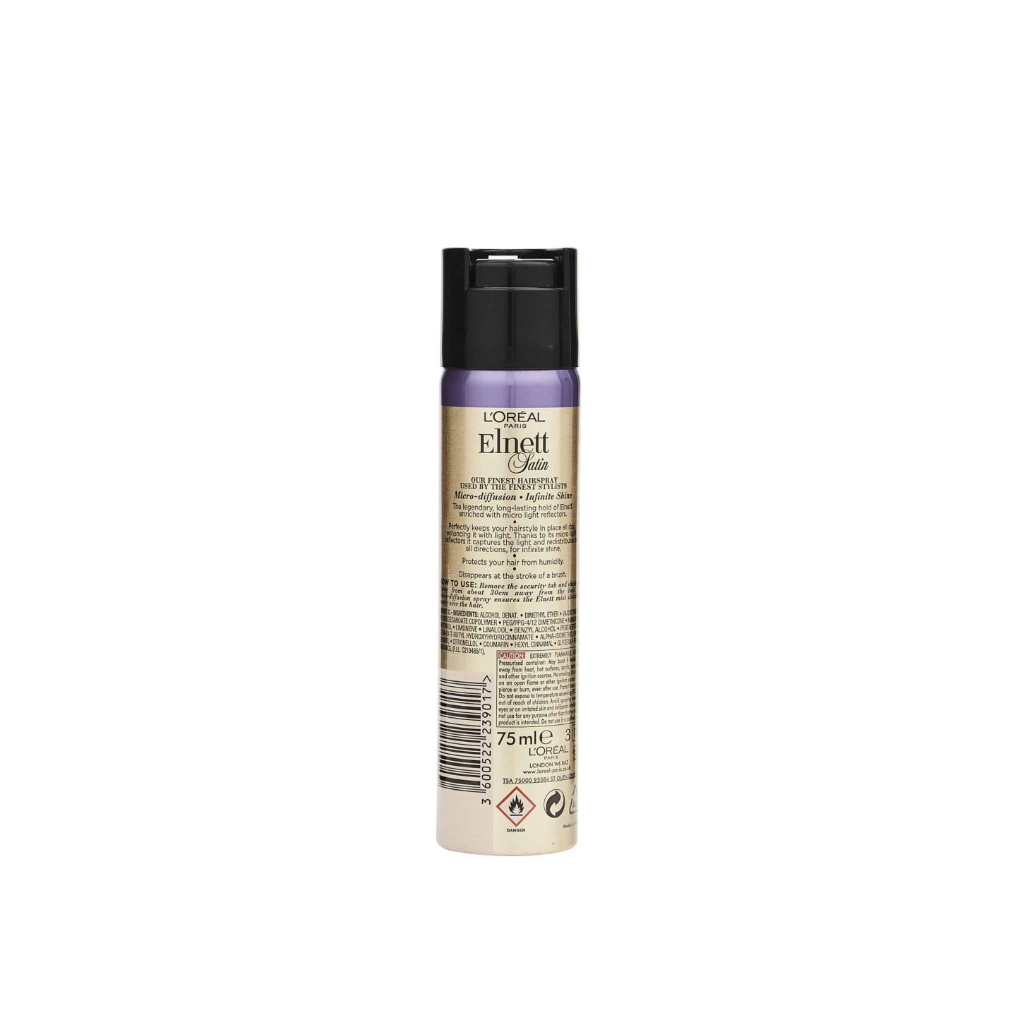 L’Oréal Elnett Satin Hairspray Supreme Hold 75ml