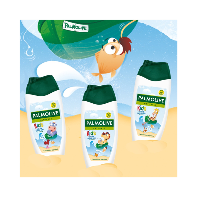 Palmolive Naturals Kids Almond & Milk Shower Gel 250ml