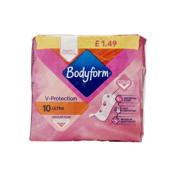 Bodyform V- Proecttion Ultra 10's