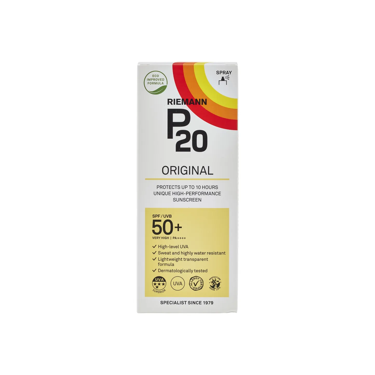 Riemann P20 Sun Spray Original SPF50+ 175 ml