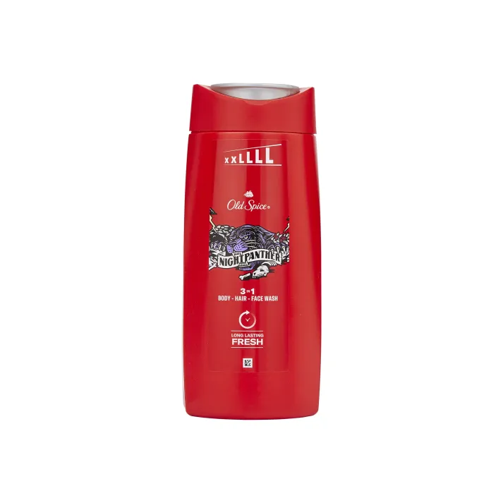 Old Spice Night Panther Shower Gel & Shampoo For Men 675ml