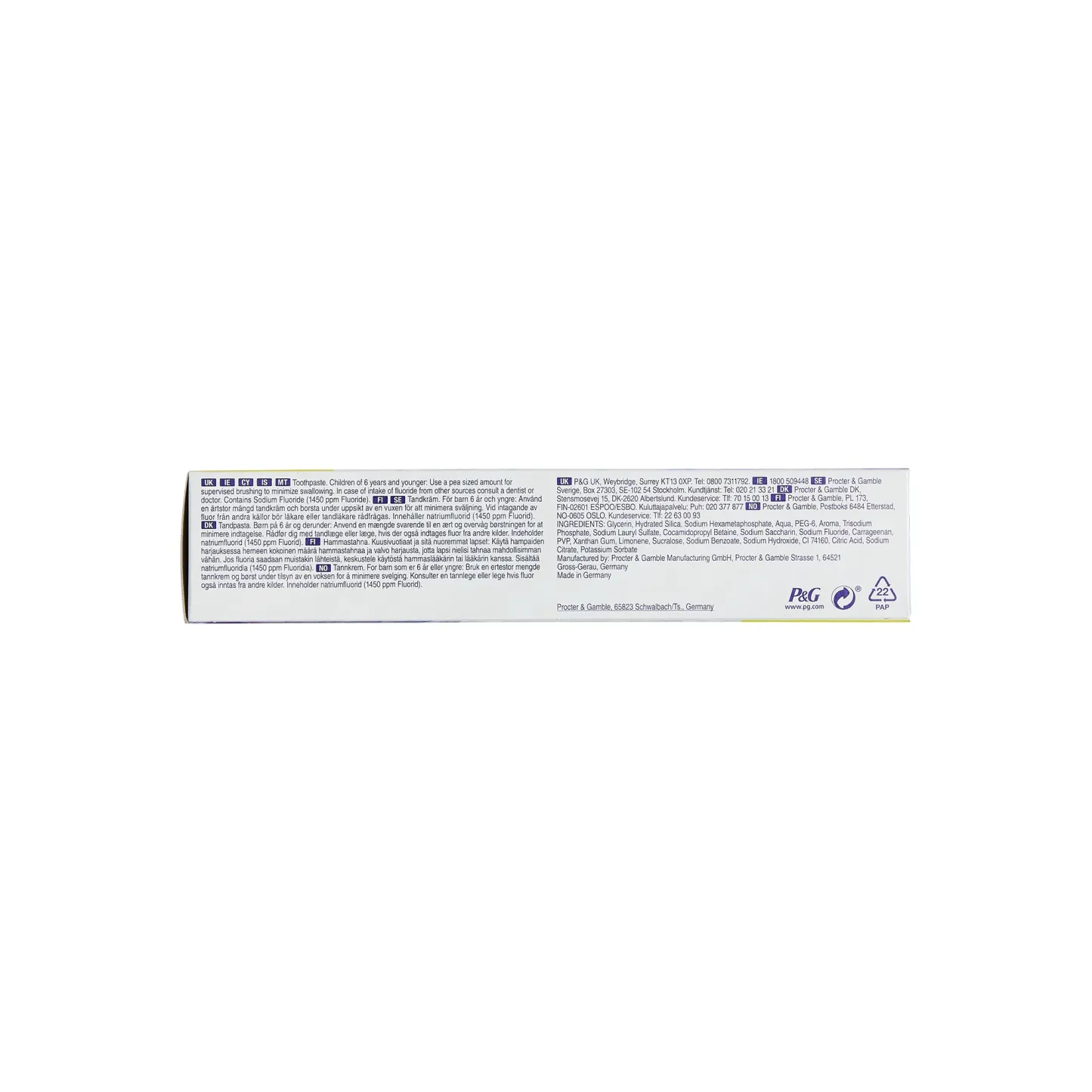 Oral-B 3D Whitening Luxe Perfection Toothpaste 100ml