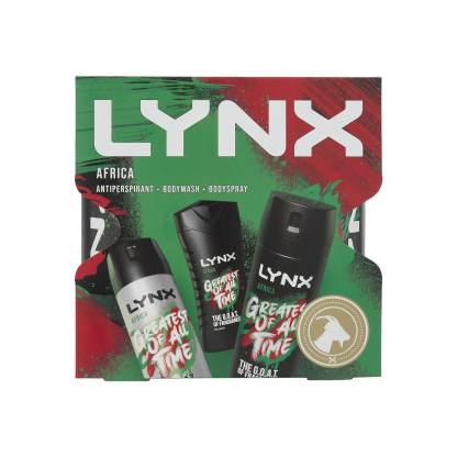 Lynx Africa Trio Gift Set