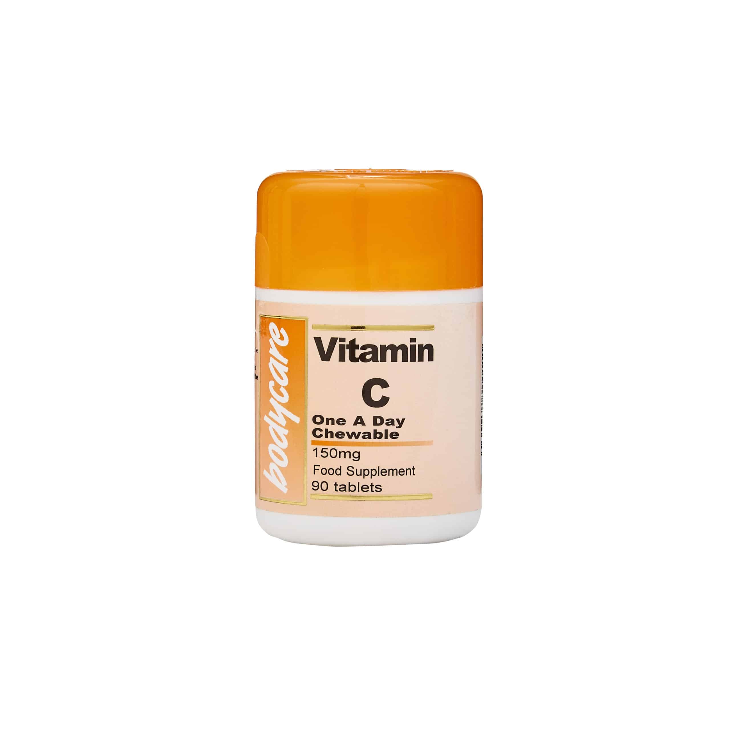 Bodycare Chewable Vitamin C 150mg Tablets 90's