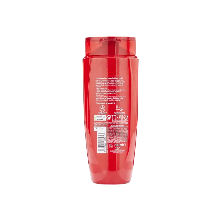 L'Oreal Shampoo by Elvive Colour Protect for Coloured or Highlighted Hair 700ml