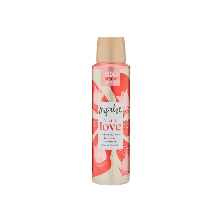 Impulse Truelove Body Spray Deodorant 150ml
