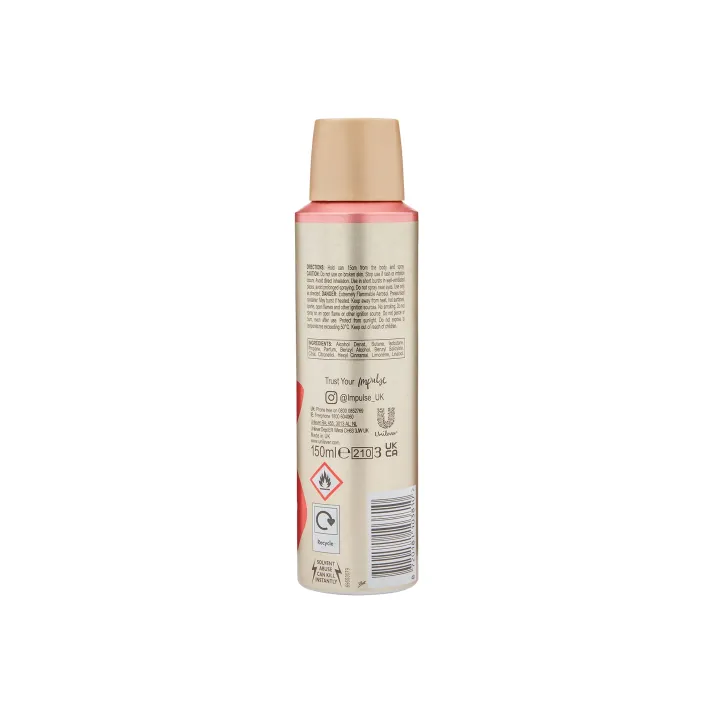 Impulse Truelove Body Spray Deodorant 150ml