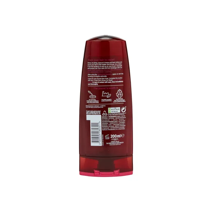 L'Oreal Paris Elvive Full Resist Break-Proof Detangling Conditioner With Aminexil for Hair Fall Due to Breakage 200ml