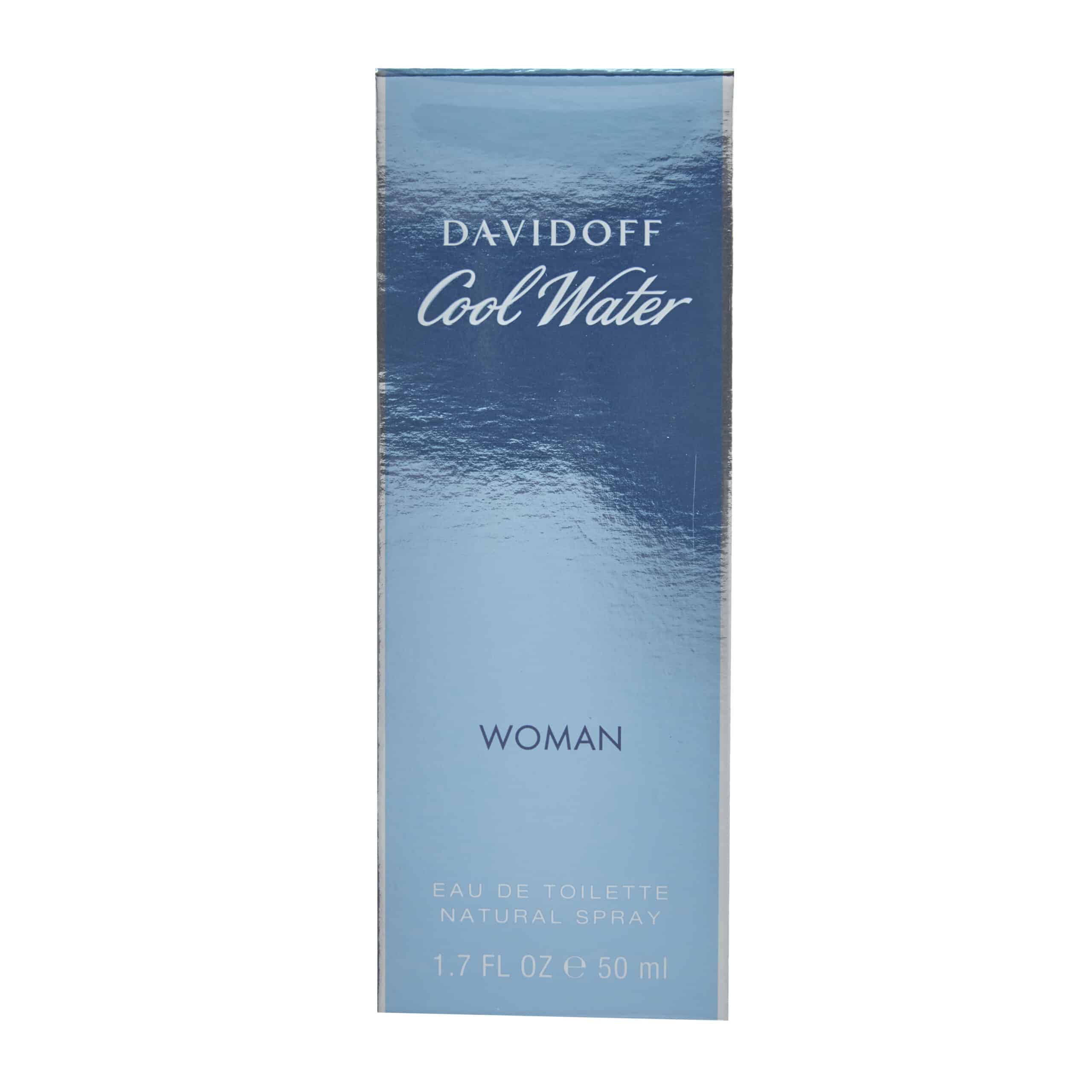 Photos - Women's Fragrance Davidoff Cool Water Woman Eau De Toilette Spray 50ml 