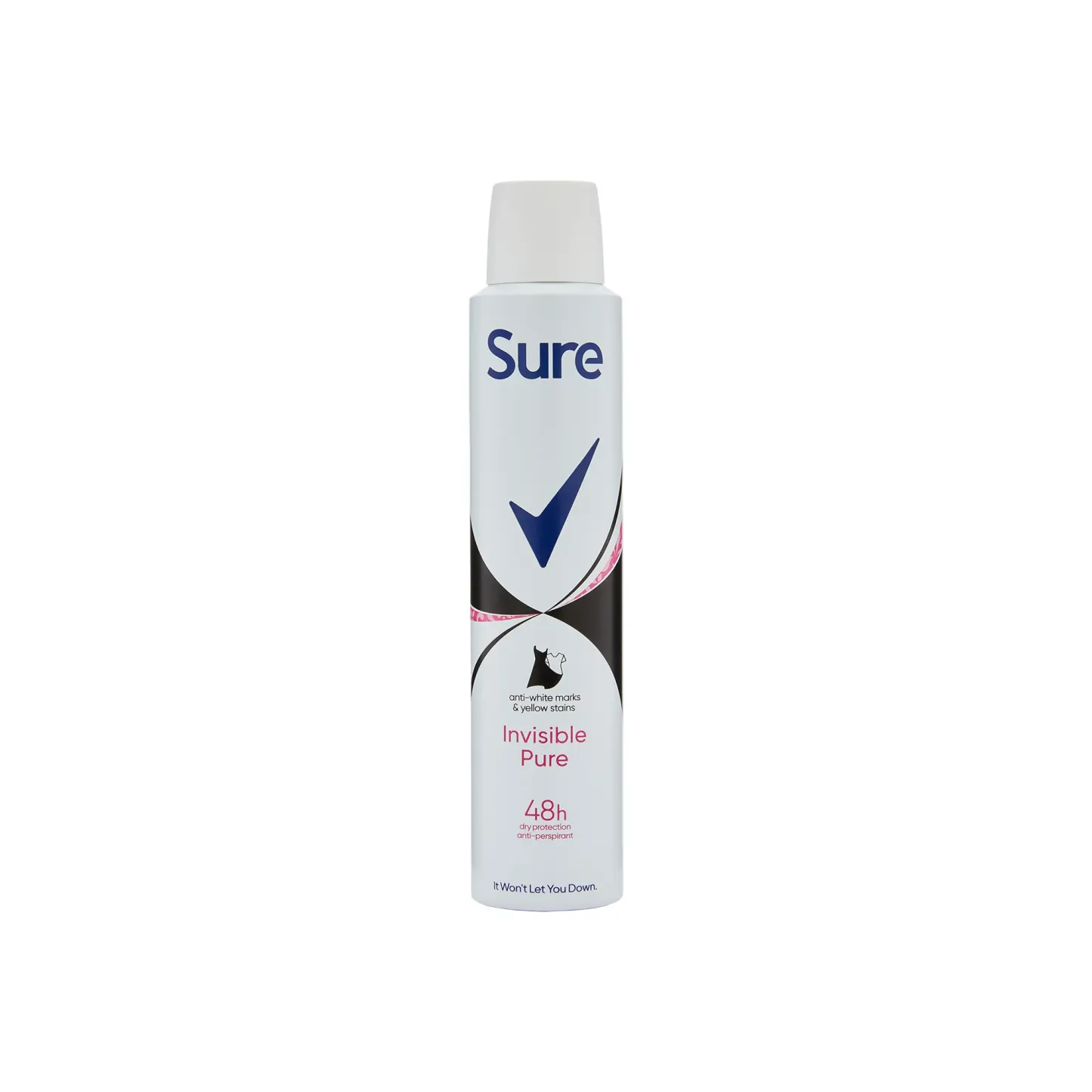 Sure Invisible Pure Nonstop Protection Anti-perspirant Deodorant Aerosol 200ml