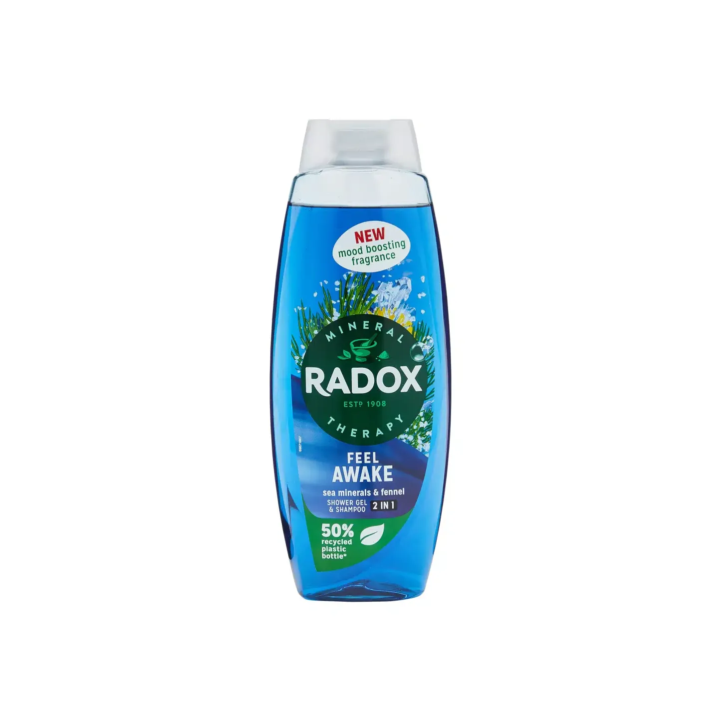 Radox Mineral Therapy Feel Awake 2-in-1 Shower Gel & shampoo 675ml