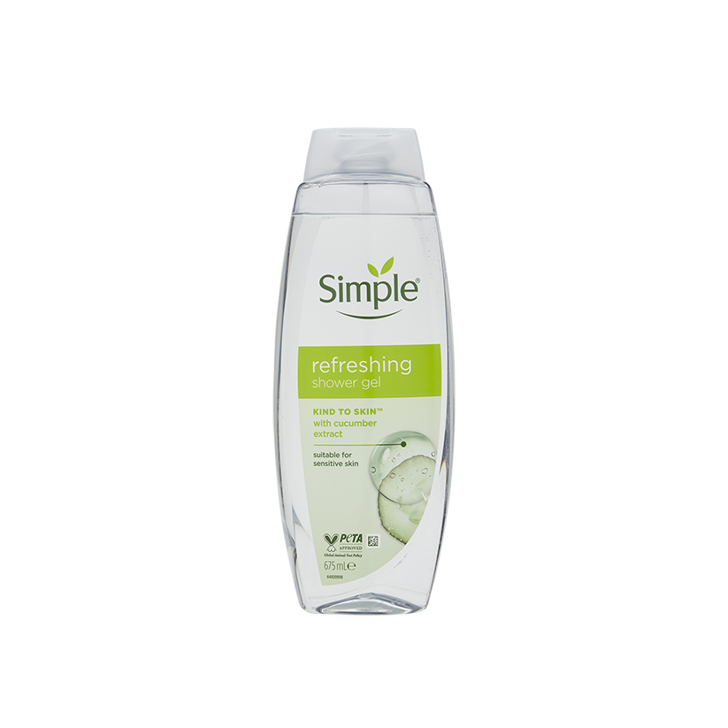 Simple Refreshing Shower Gel 675ml