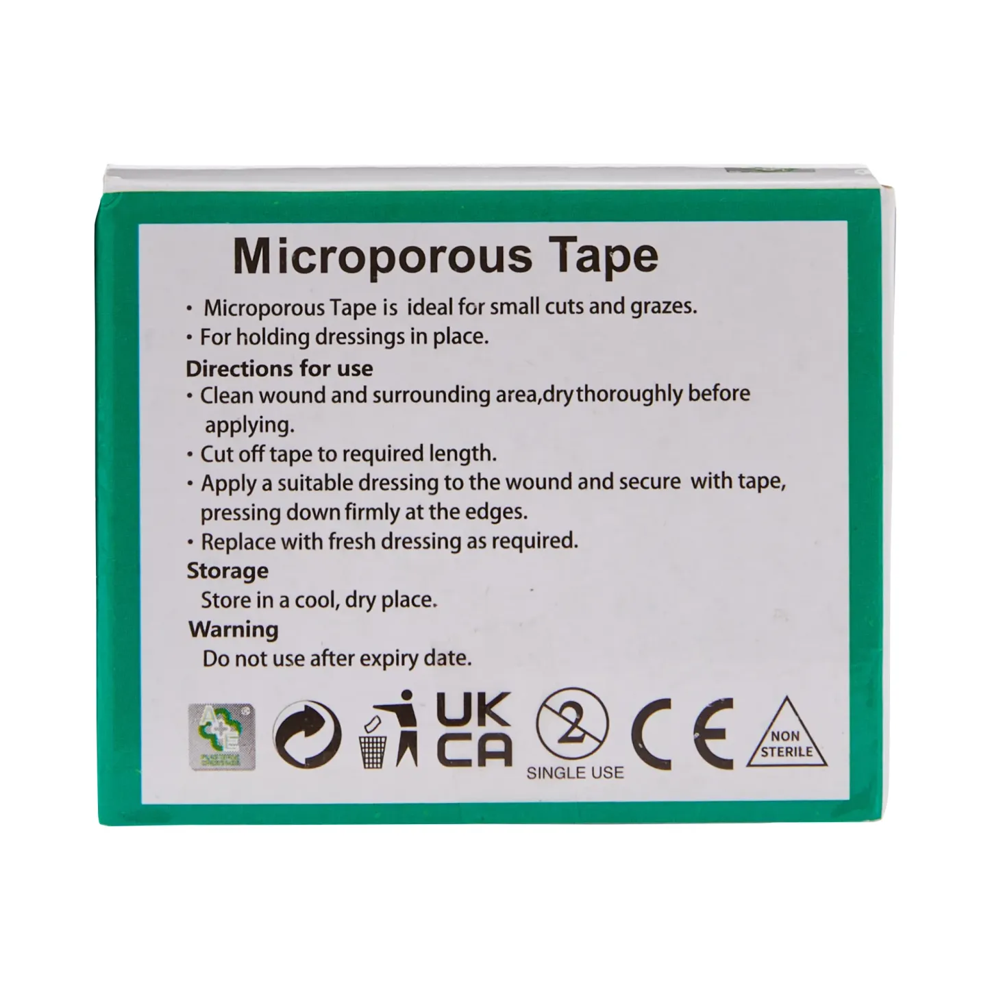 AE13 Microporous Tape 5 cm x 6 mtrs