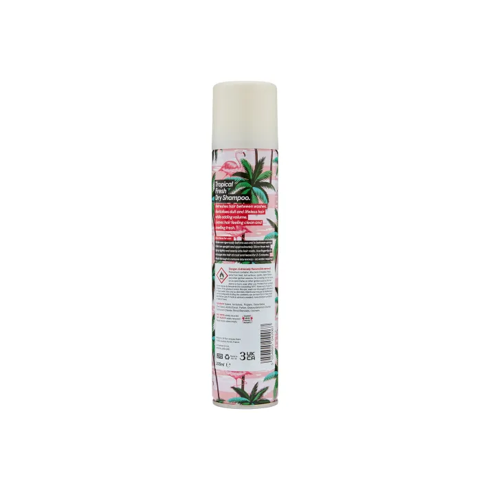 Bristows Tropical Fresh Dry Shampoo Hair Refresh 200ml