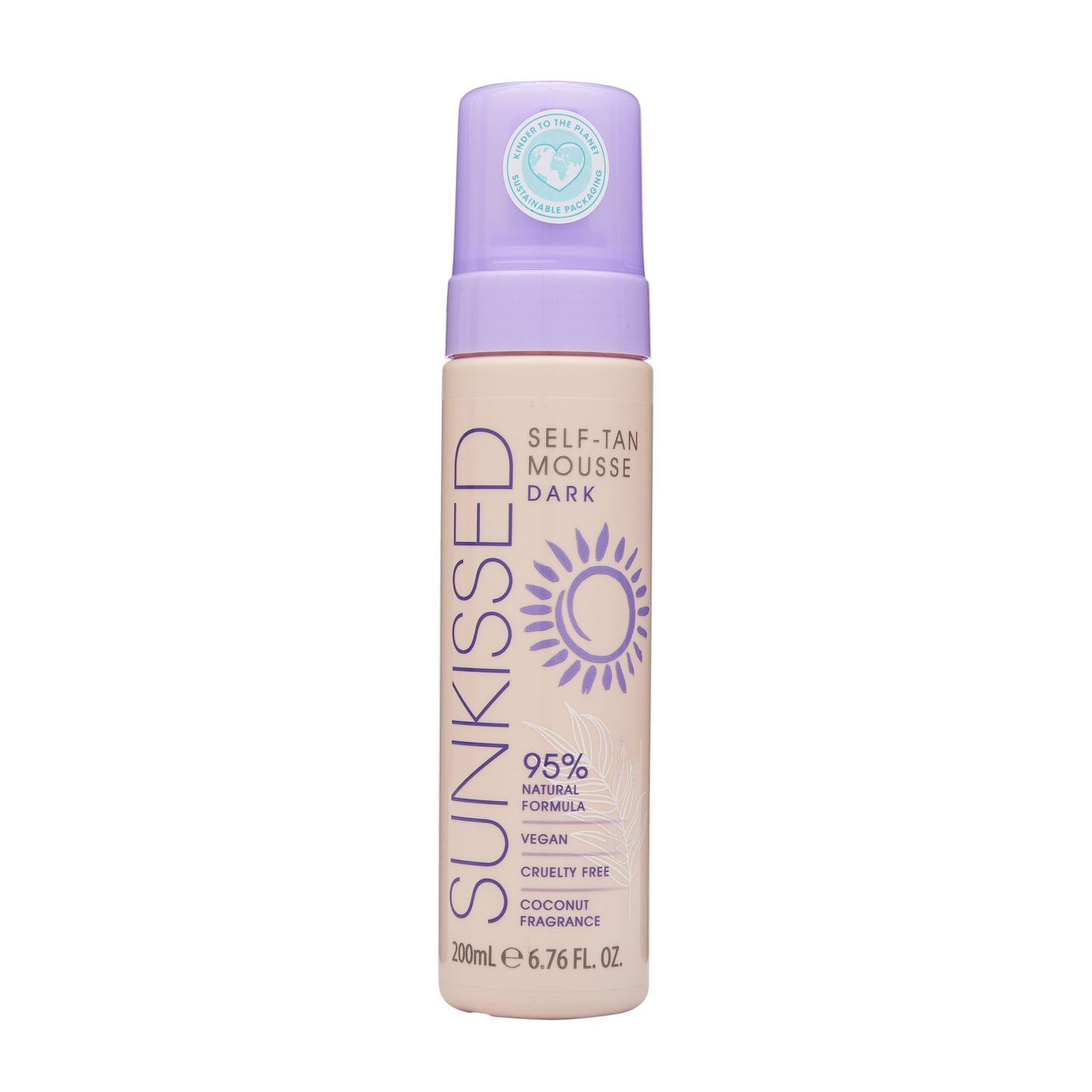 Sunkissed Self Tan Mousse Dark 200ml