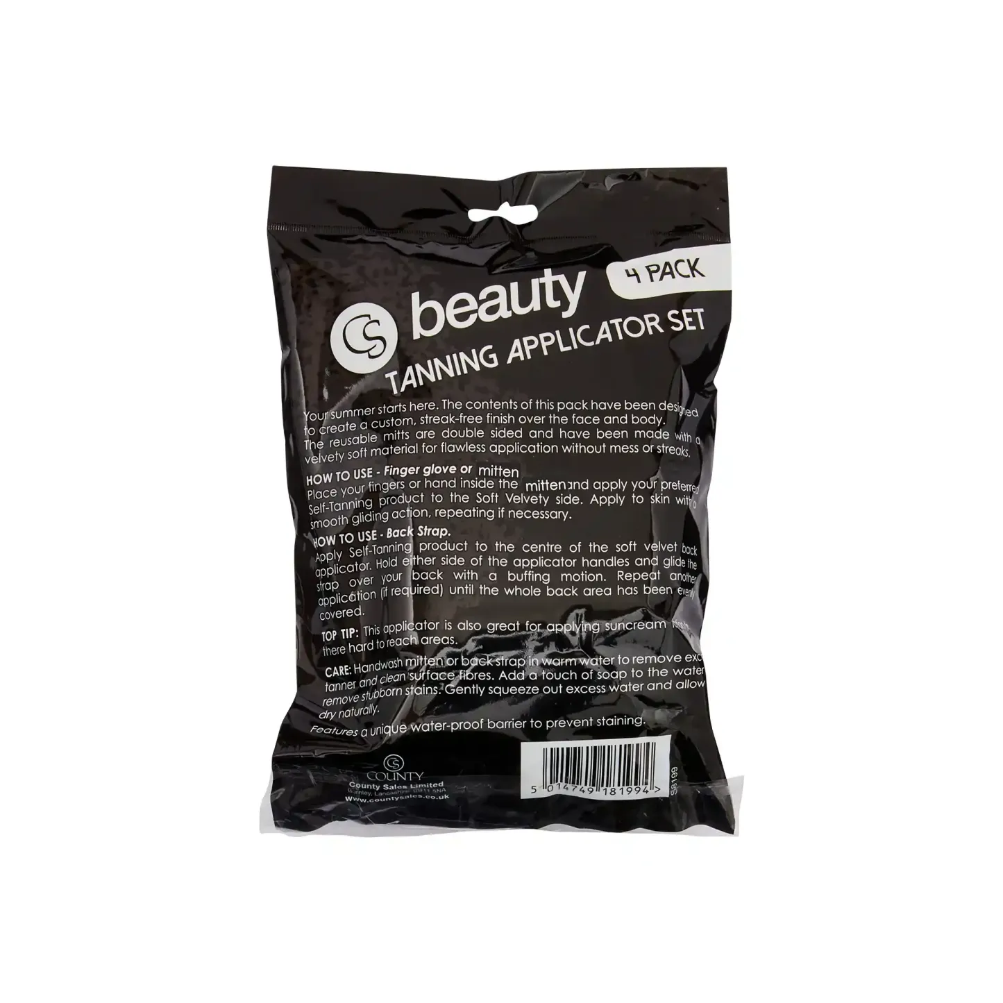 Tanning Applicator Set 4pk