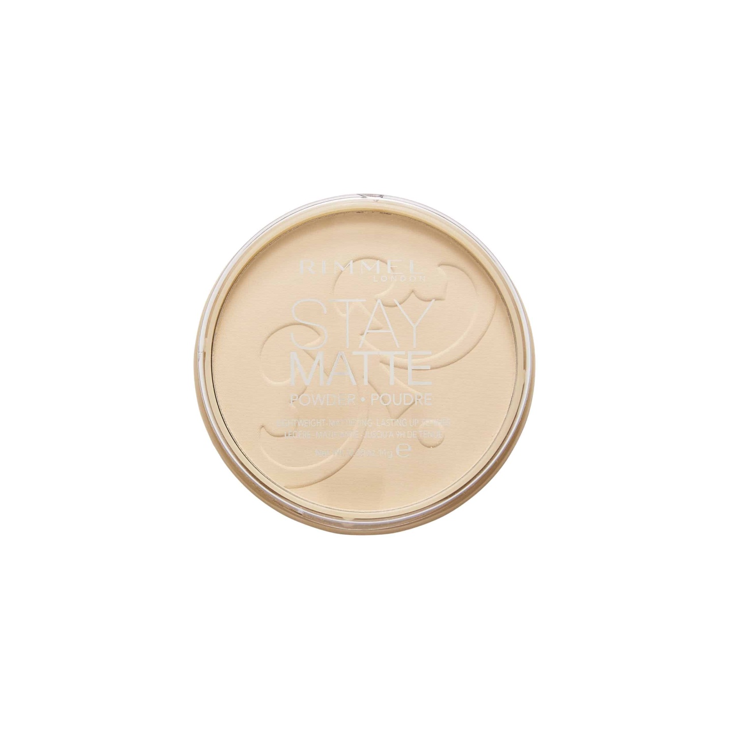 Rimmel London Stay Matte Pressed Powder 001 Transparent 14g