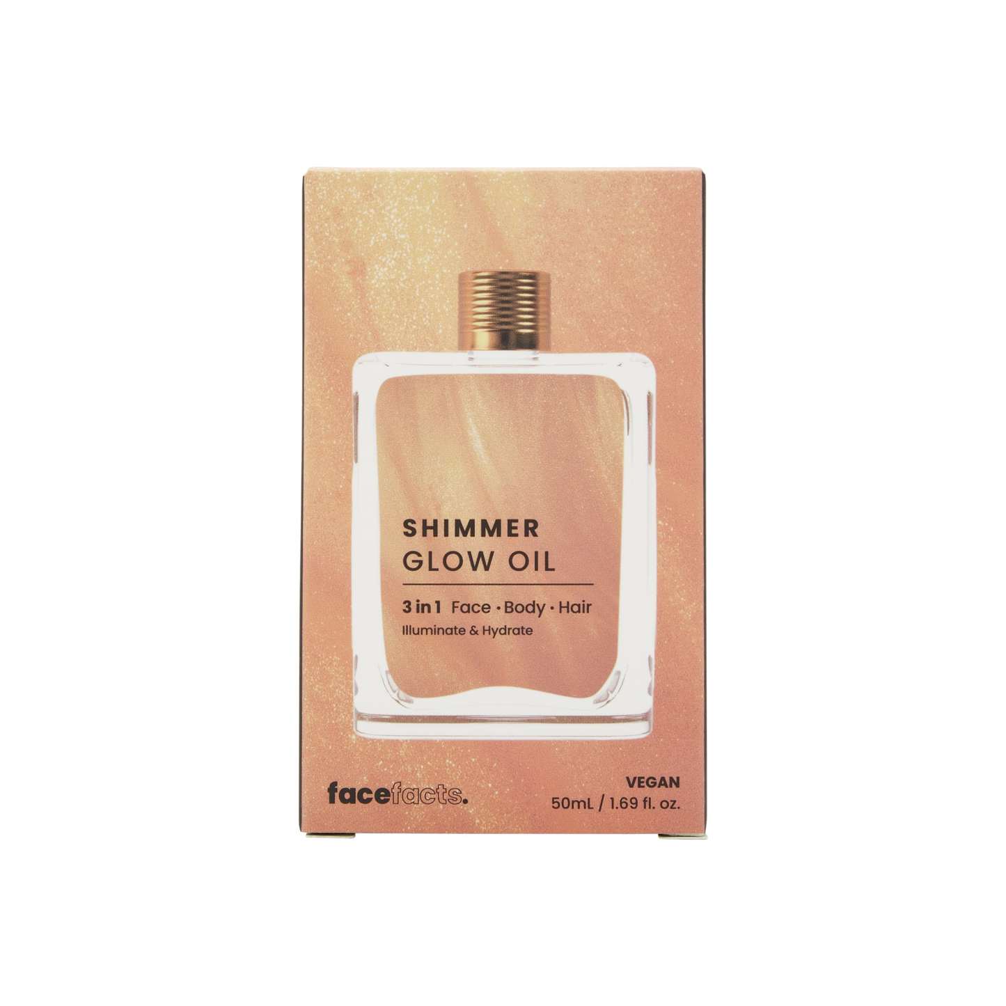 FaceFacts Shimmer Glow Oil 3in1 50ML
