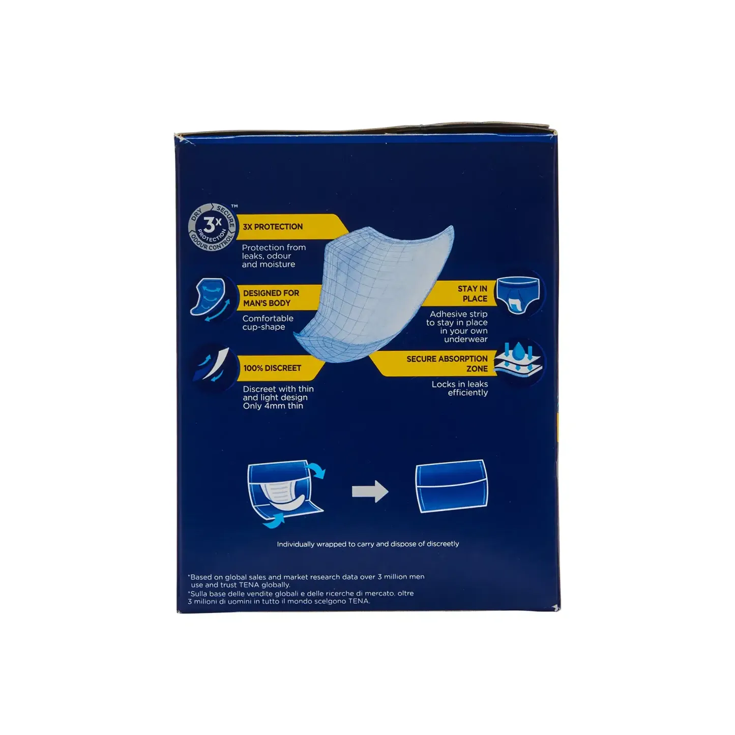 Tena Men Active Fit x 10