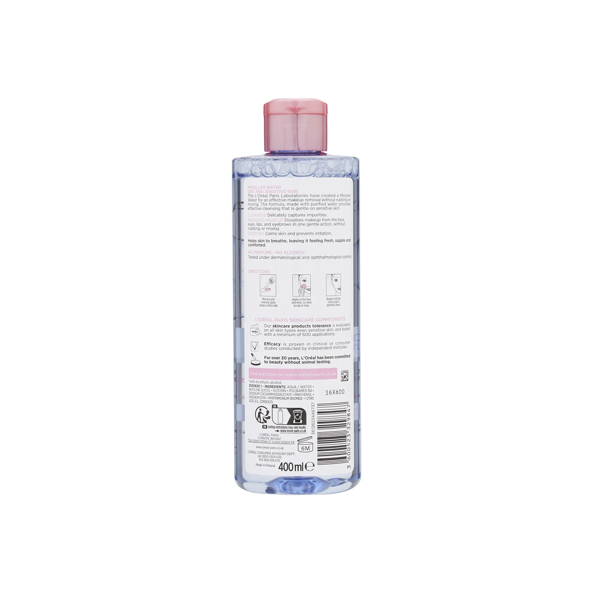 L'Oreal Micellar Water 400ml