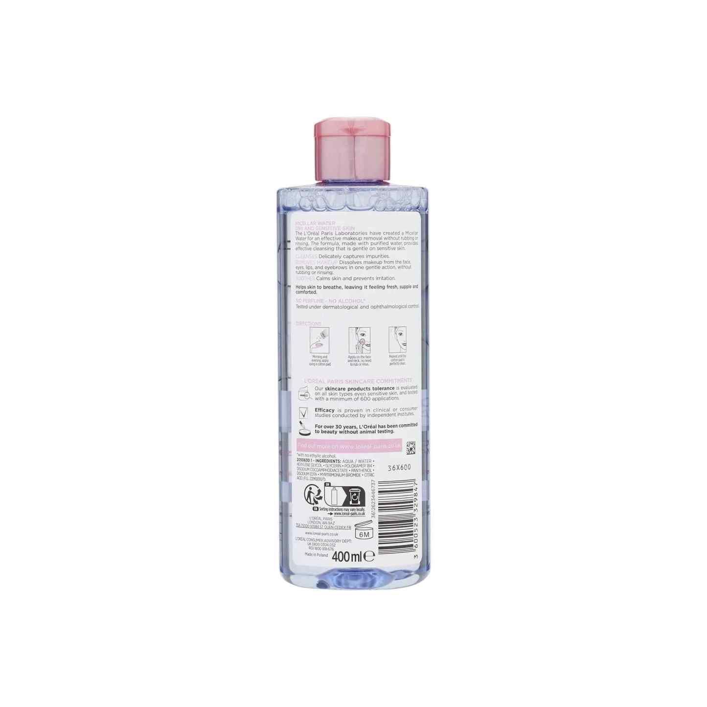 L'Oreal Micellar Water 400ml