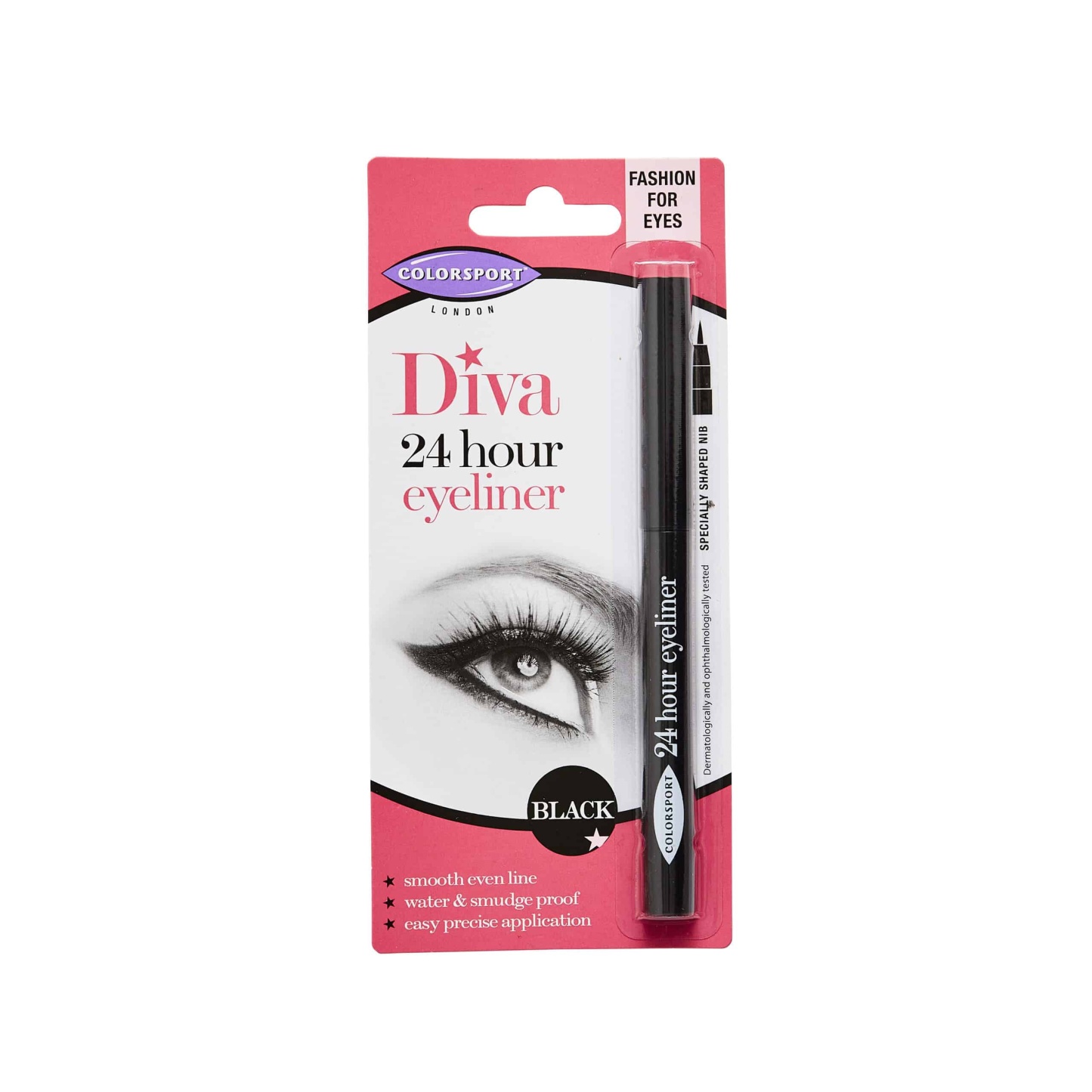 Colorsport Diva 24 Hour Eyeliner Black