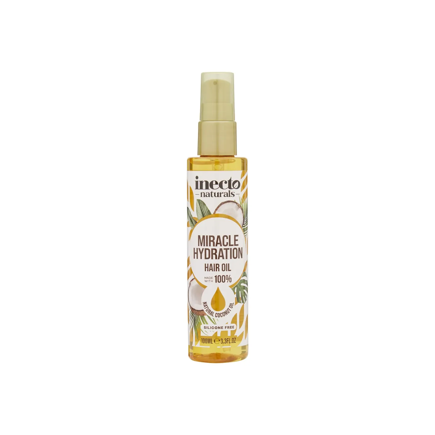 Inecto Naturals Miracle Hydration Hair Oil 100ml