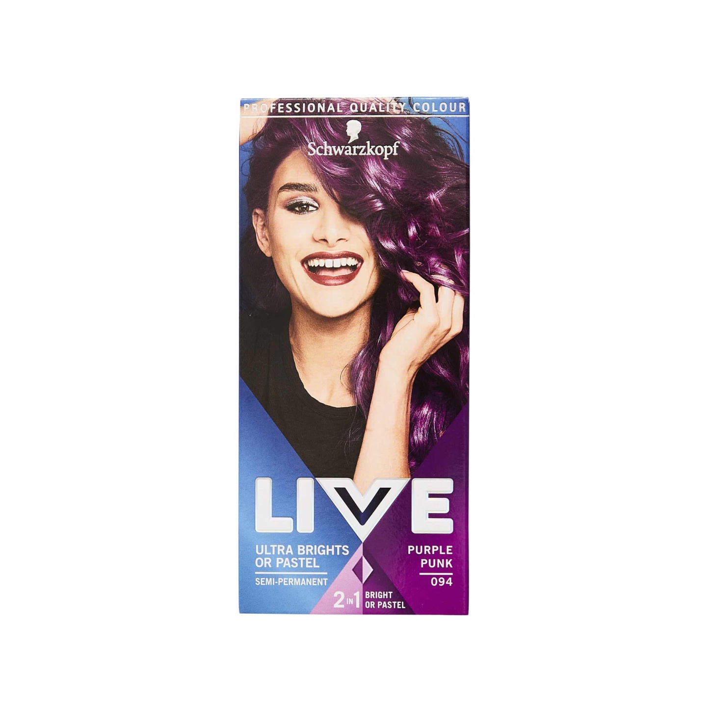 LIVE Ultra Brights or Pastel 094 Purple Punk