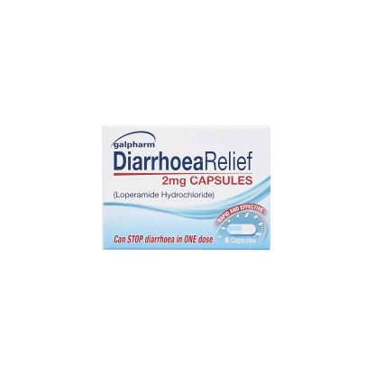 Galpharm Diarrhoea Relief 2mg Capsules 6's