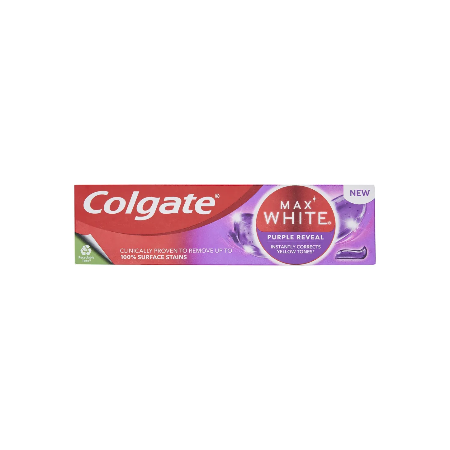 Colgate Max White Purple Reveal Toothpaste 75ml