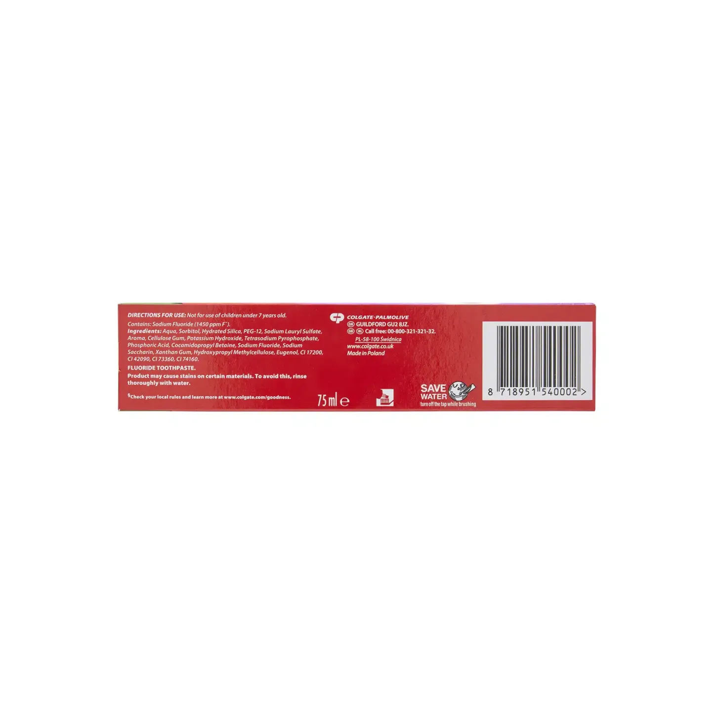 Colgate Max White Purple Reveal Toothpaste 75ml