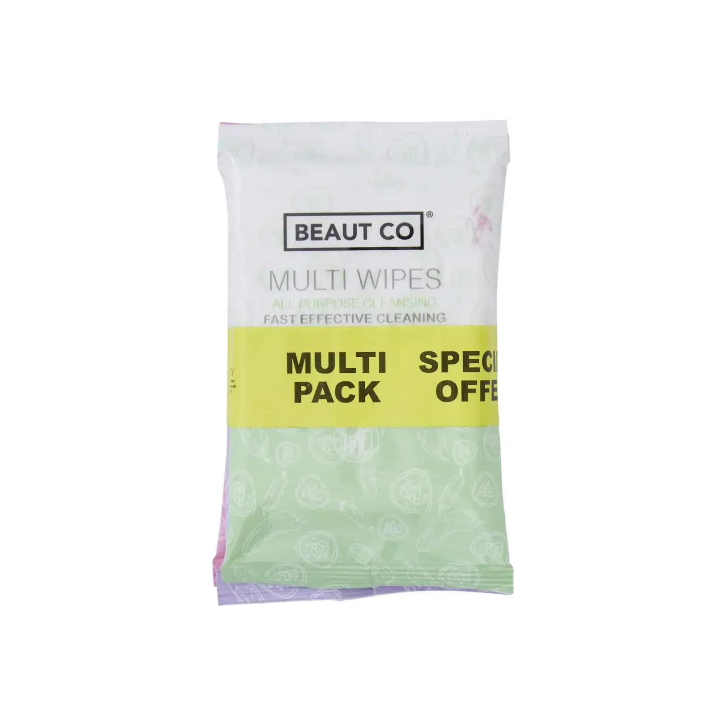 Beaut Co Multi Purpose Cleaning Wipes Multi Pack