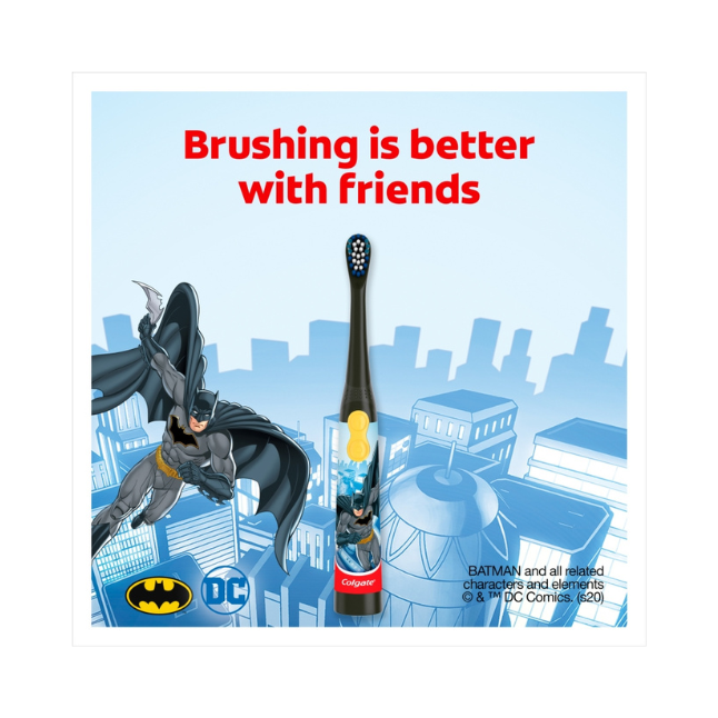 Colgate Batman Toothbrush Extra Soft