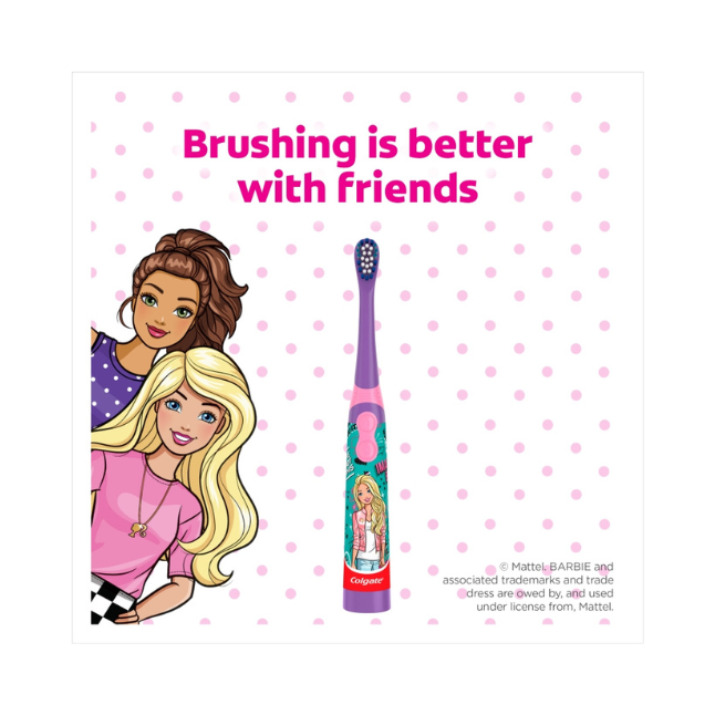 Colgate Barbie Toothbrush Extra Soft