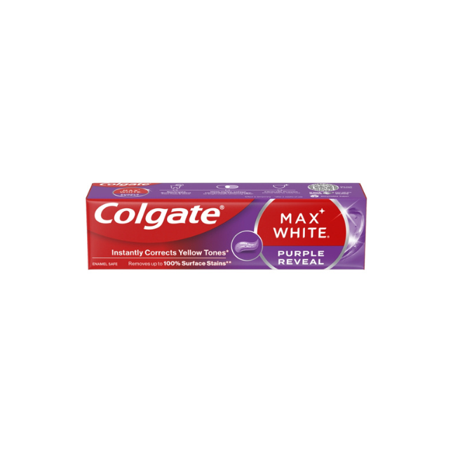 Colgate Max White Purple Reveal Toothpaste 75ml