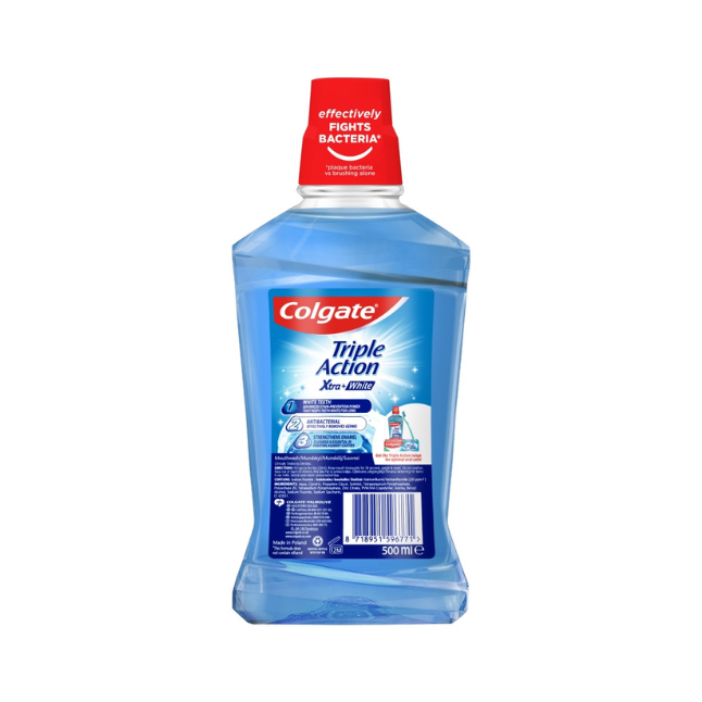 Colgate Triple Action Mouthwash 500ml