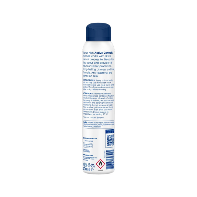 Sanex Men Active Control Antiperspirant 200ml