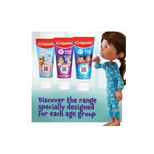 Colgate Kids Smiles Toothpaste 50ml 3+