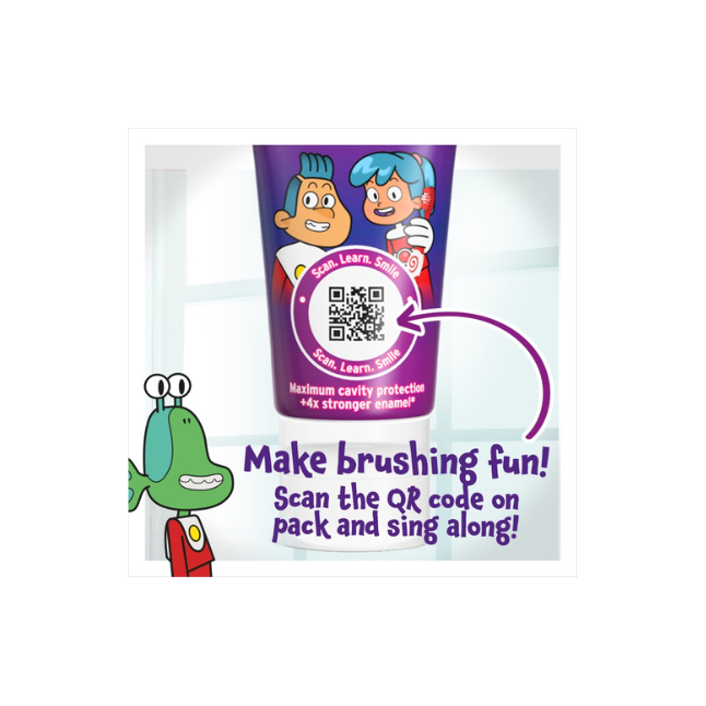 Colgate Kids Smiles Toothpaste 50ml 3+