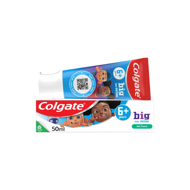 Colgate Kids Smiles Toothpaste 50ml 6+