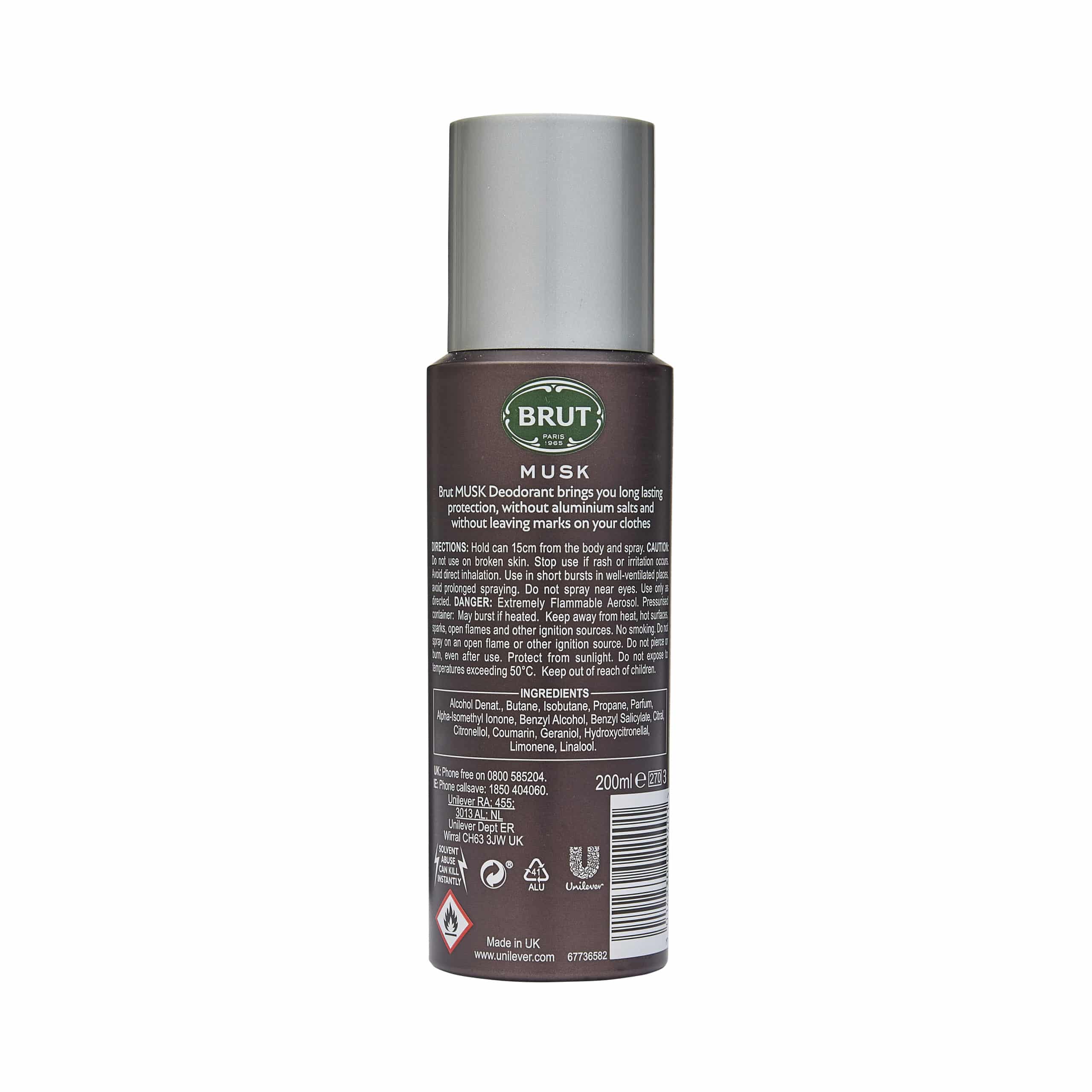 Brut Deodorant Musk 200ml